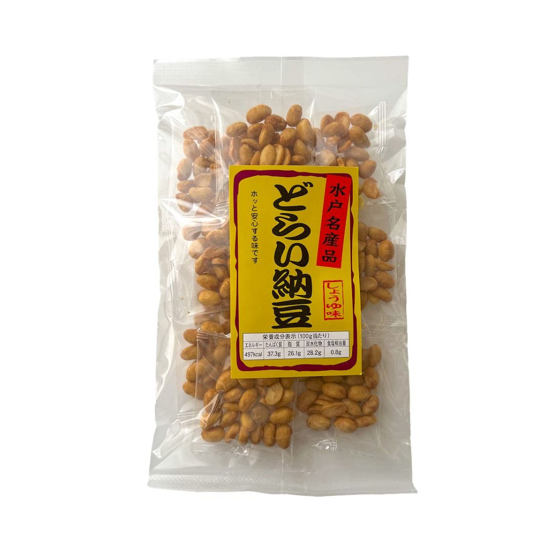 Dried Natto (Fermented Soybean) Snack (Soy Sauce Flavor) 1 each