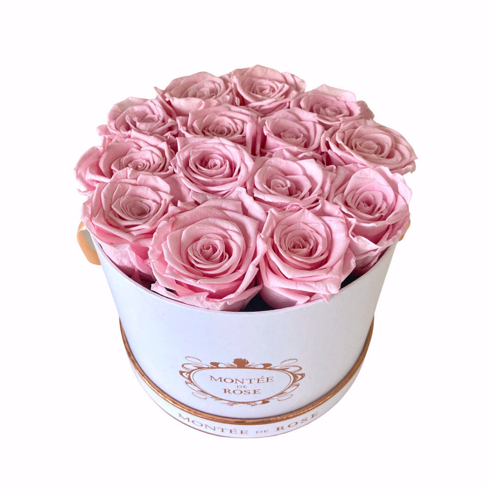 White Medium Round Sakura 1 each