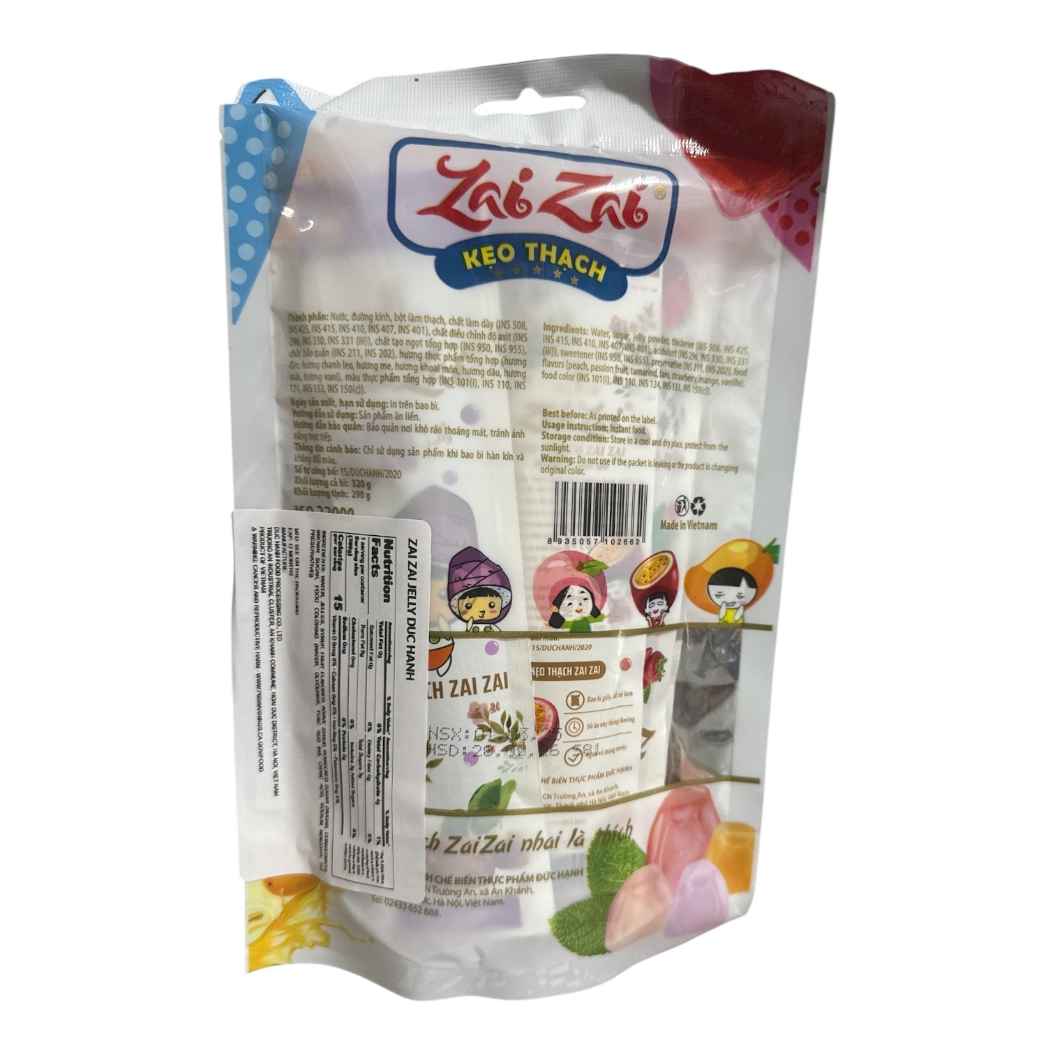 Zai Zai Jelly Candy New Bigger Net weight 288g - Weee!