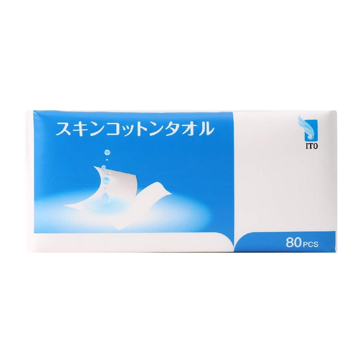 ITO removable face towel 80 pieces 1 each