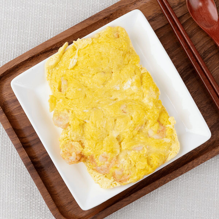 虾仁滑蛋 350g 1 份