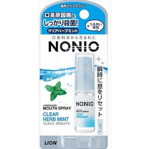 LION NONIO Mouth Spray Clear Vanilla Mint 5ml