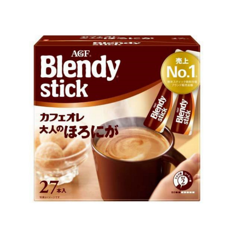 AGF Blendy Dark Roast Milk Coffee 27pcs