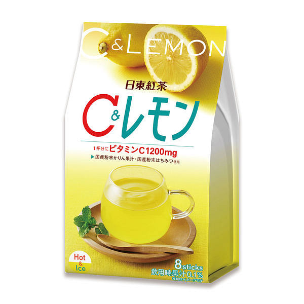 日东红茶 维 C 柠檬速溶冲饮 8条 1 份