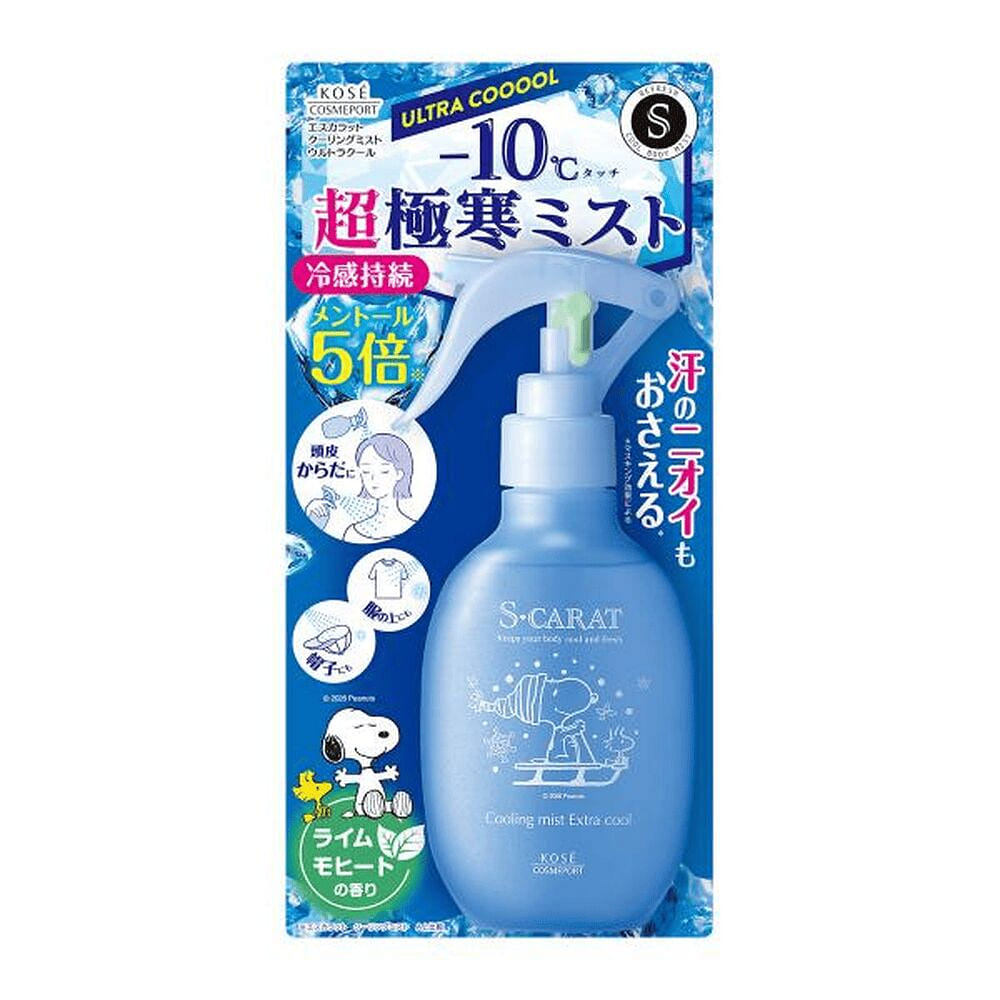 KOSE x Snoopy S CARAT Ultra Cooling Spray 150ml 1 bottle