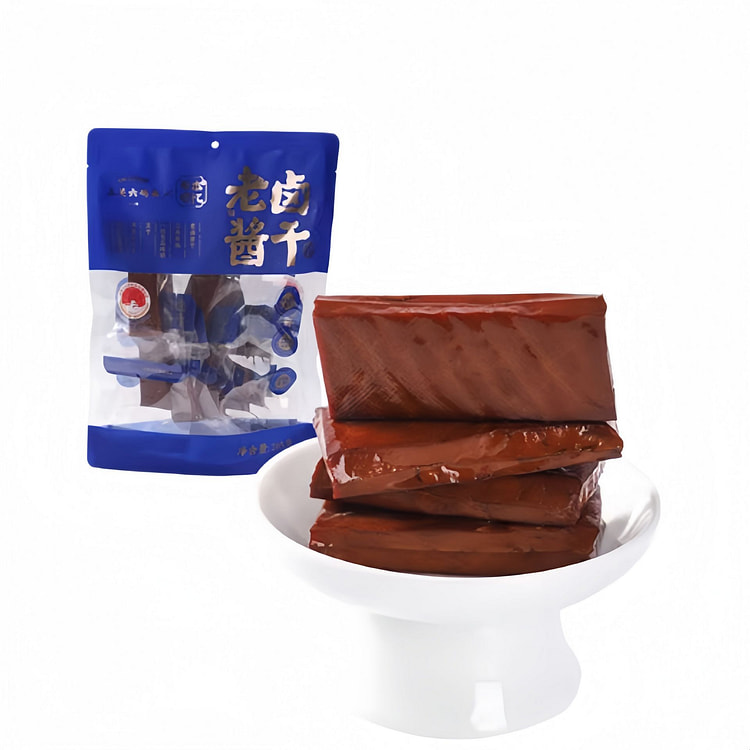 三关六码头 正宗老卤酱干 酱香浓郁湖南特产卤香豆干 205 克