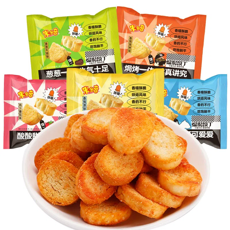 Midoki Multi-Flavor Toasted Bread Slices 23g 23 g*4 pack