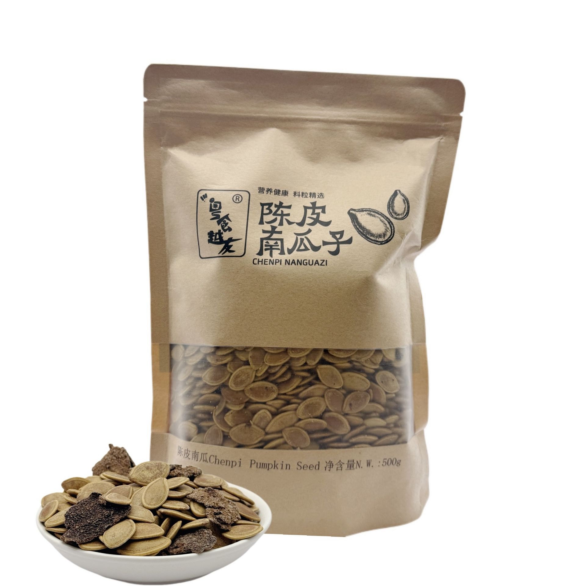 Chung Chou City Pumpkin Seeds with Chenpi Snacks 500 g