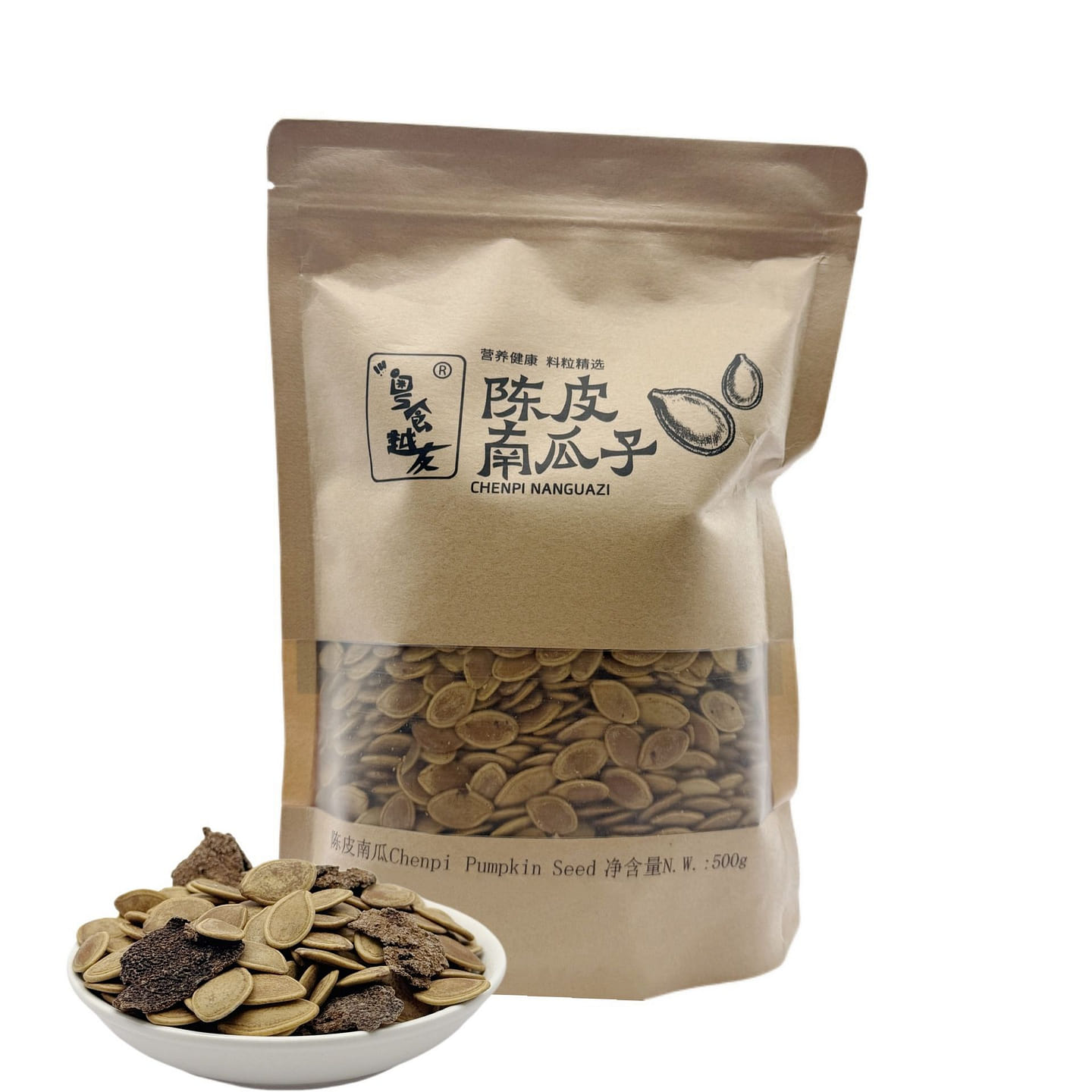 Chung Chou City Pumpkin Seeds with Chenpi Snacks 500 g