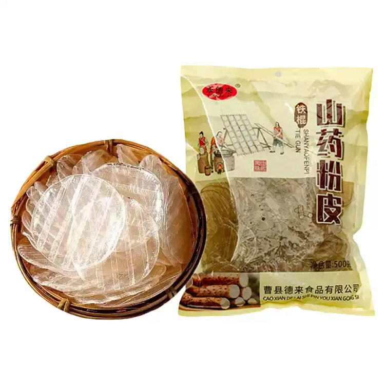 铁棍山药小粉皮500g 500 克