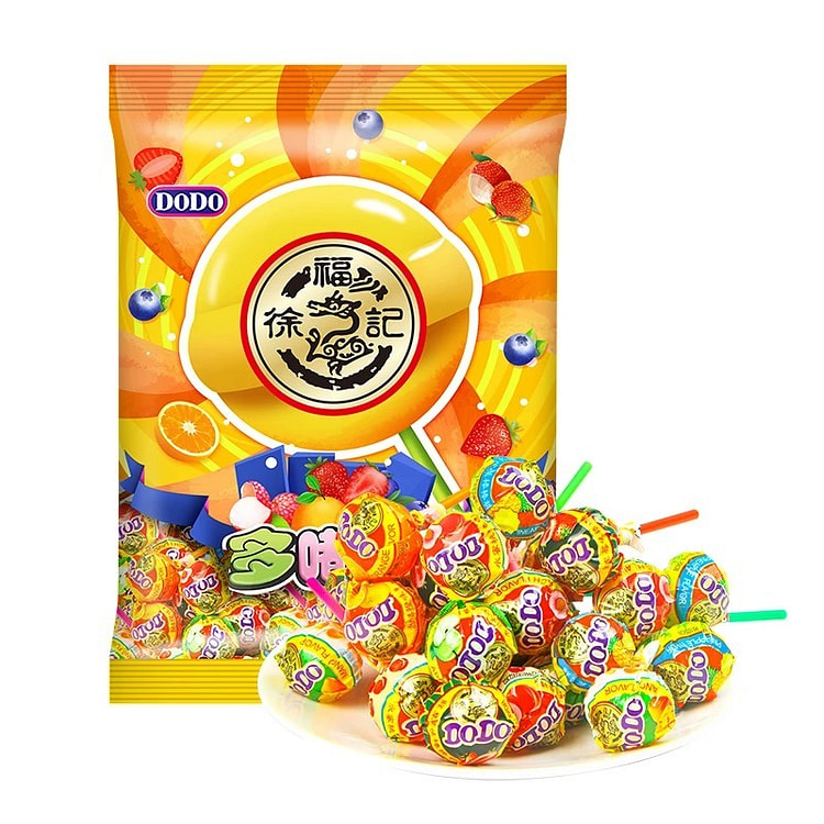 徐福记棒棒糖袋装网红爆款怀旧零食年货礼物 190 克