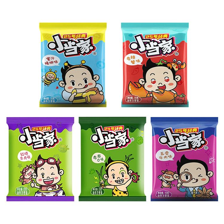 Mixed Flavor Crispy Noodles 20g*10bag