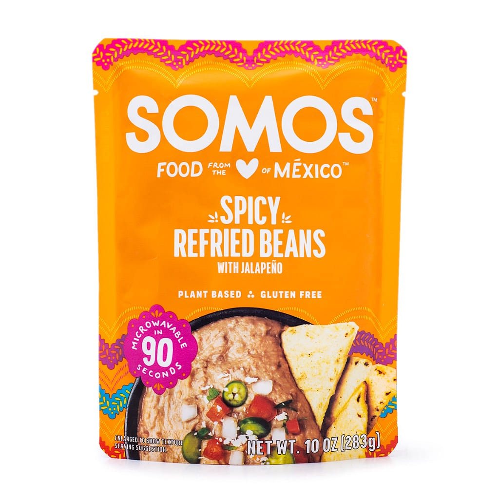SOMOS Frijoles Refritos Mexicanos con Jalapeño 10 onza(s)