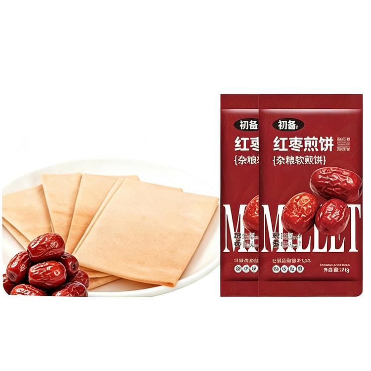 初备 红枣杂粮软煎饼25g*5包 125 克