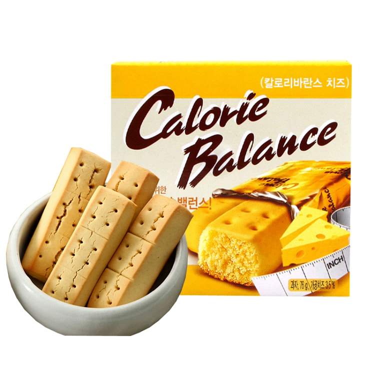 Haitai cheese flavored biscuits 76g *2 boxes