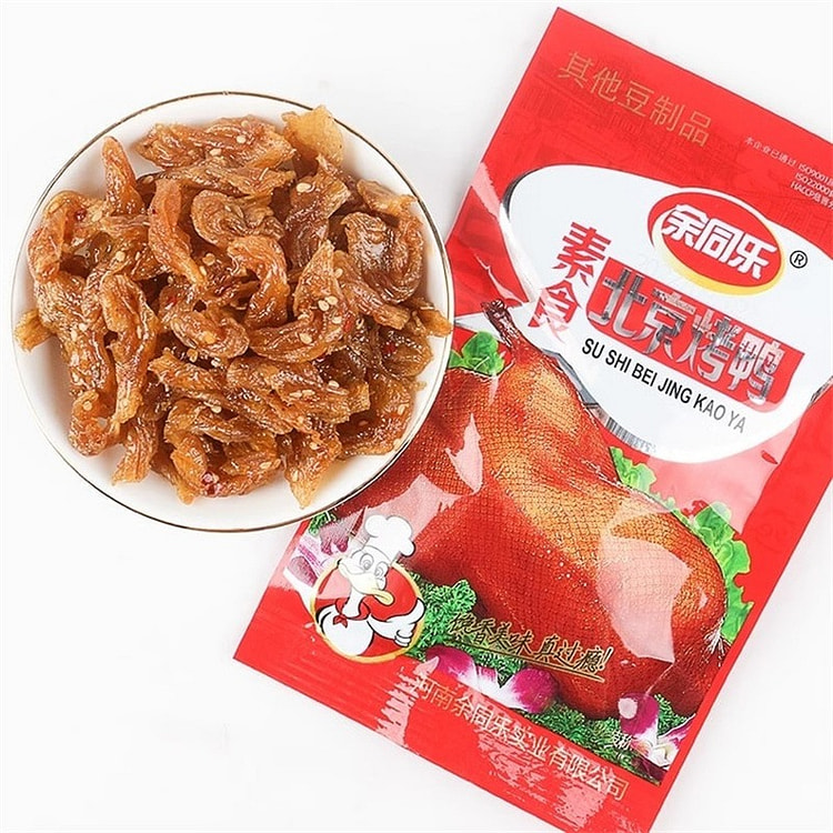 Yu Tongle Beijing Roast Duck Spicy Snack 28g 1 pack