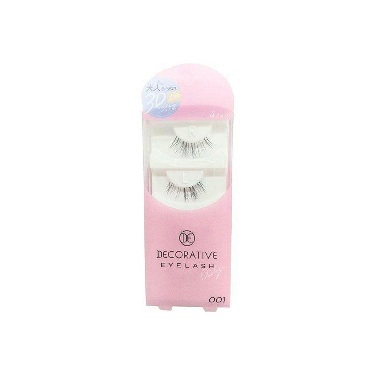 Shobido Decorative False Eyelashes Daily #001 4 Pairs 0 파운드