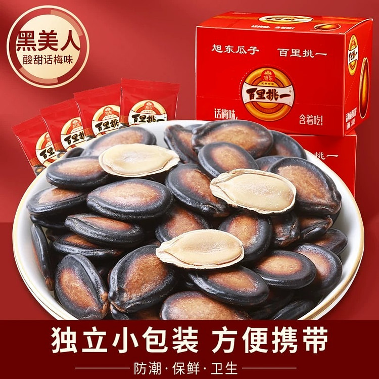 百里挑一话梅味西瓜子390g炒货坚果黑瓜子西瓜籽 390 克