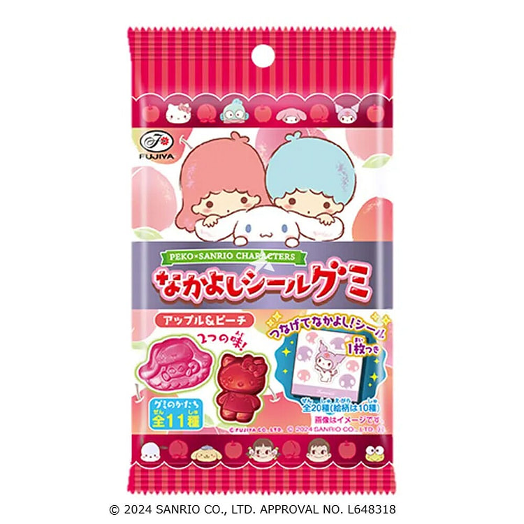 FUJIYA PekoxSanrio 苹果桃味软糖