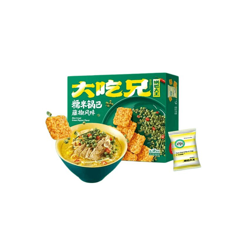 Eating Brother Teng Jiao Guoba 168g * 1 box 168 g