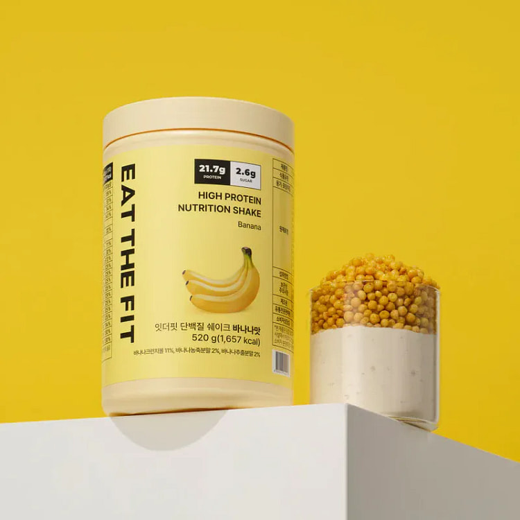 Eat the Fit Protein Shake (Large) Banana Flavor 520 g