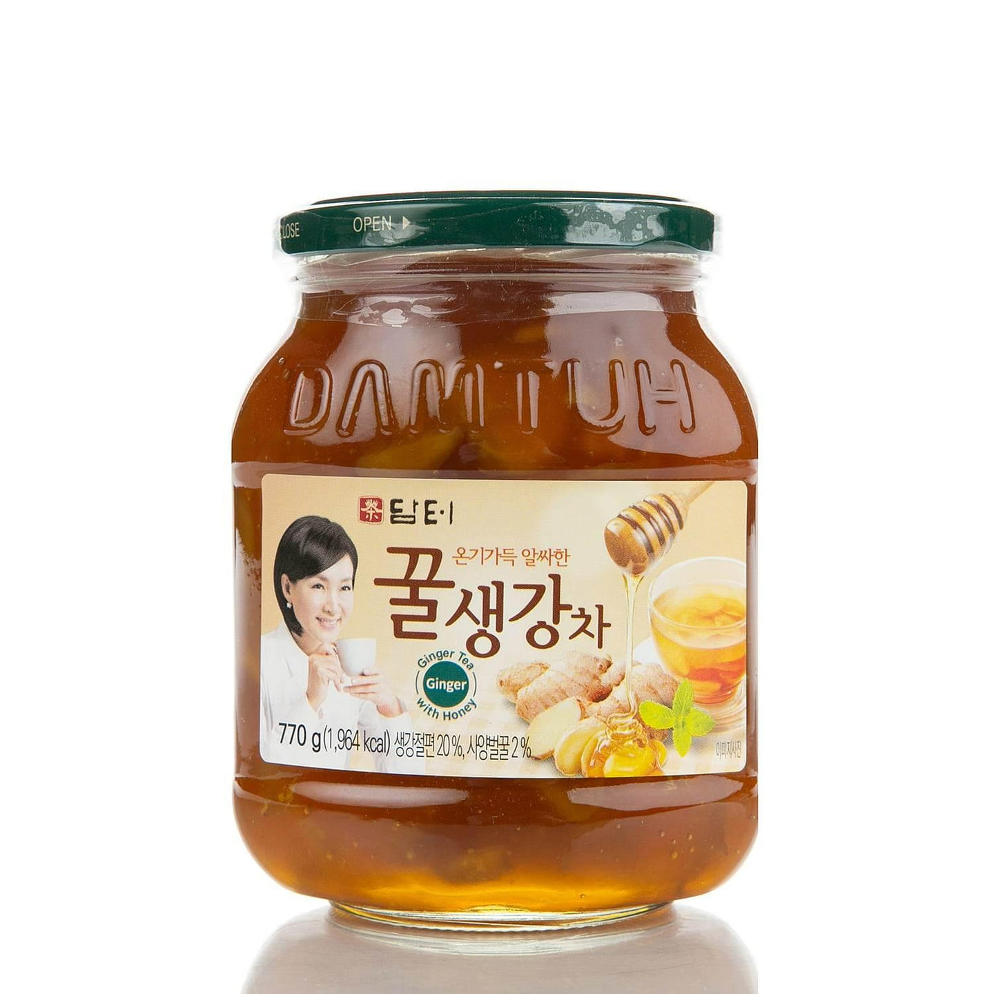 Damtuh Honey Ginger Tea – 1 Bottle, 770g 770 g