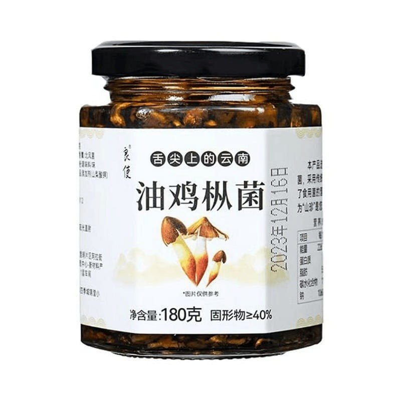 Yunnan Mixed Oil Mushrooms, Ready to Eat, 180g 180 g