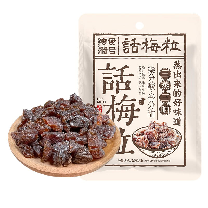 Snack symbol Sweet and sour prune meat 100 グラム