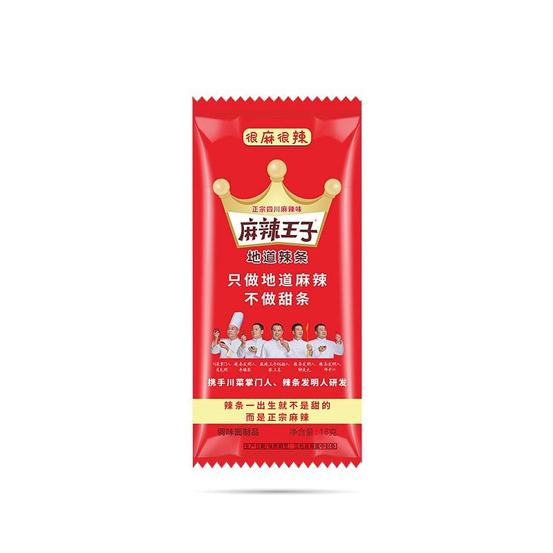 Spicy King Extra Spicy Gluten Sticks, 18g 1 pack