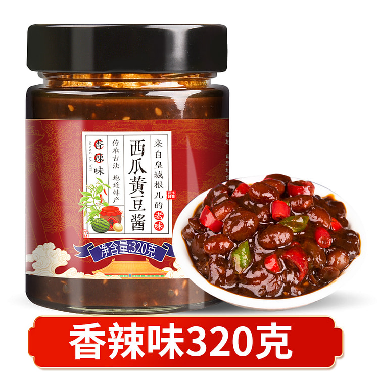 花生大叔西瓜黄豆酱320g*1瓶