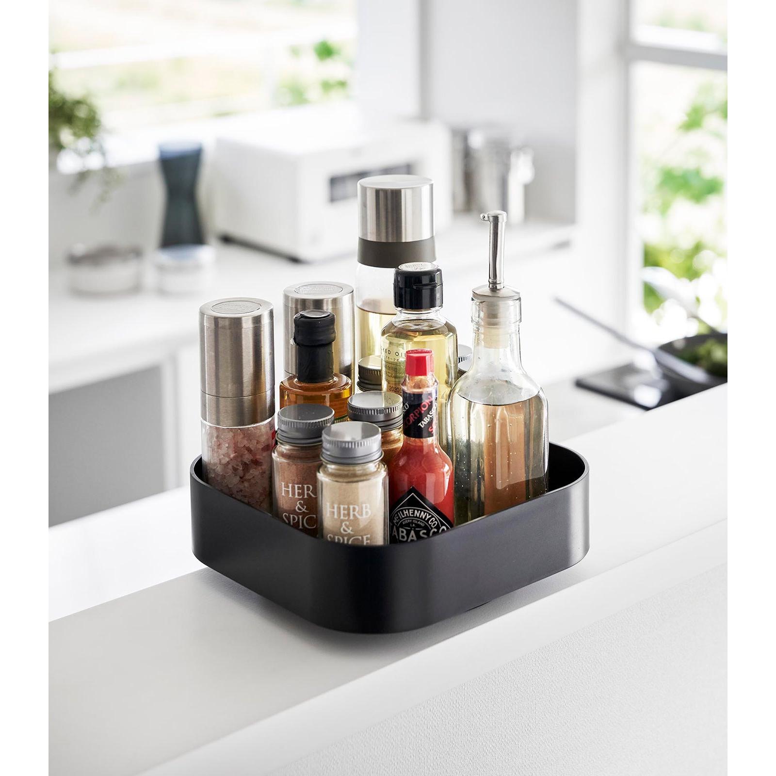 Square Lazy Susan Black 1 개