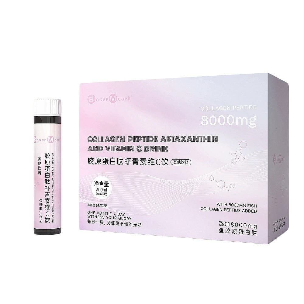 Collagen Peptide, Astaxanthin, and Vitamin C Drink 300 ml