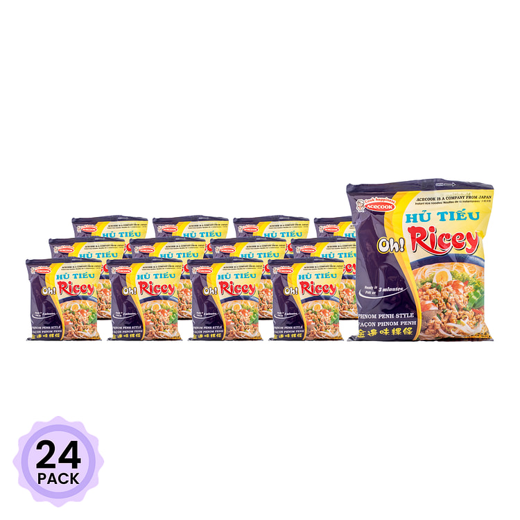 Oh Ricey 金汤味米粉 1 盎司*24 包