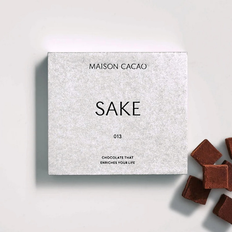 MAISON CACAO  生チョコレート"SAKE / 八海醸造 唎酒  16粒入
