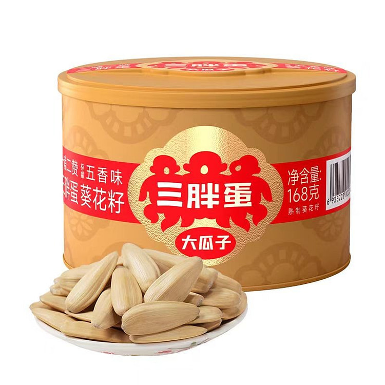 三胖蛋 五香瓜子 169g*1罐