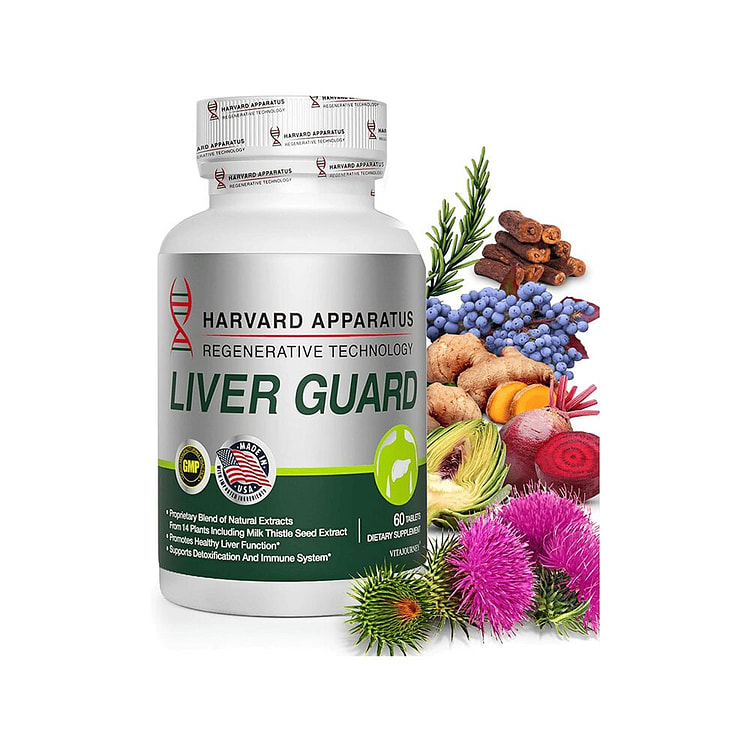 Harvard Apparatus Liver Detox & Repair 60 Tablets