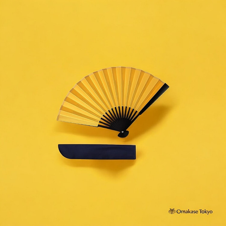 TOuWA Folding Fan -Two Gold 110 g