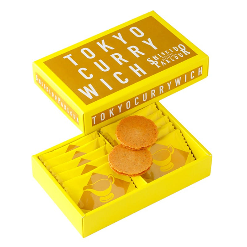 Shiseido Parlour Curry Cookies 10pcs 1 box