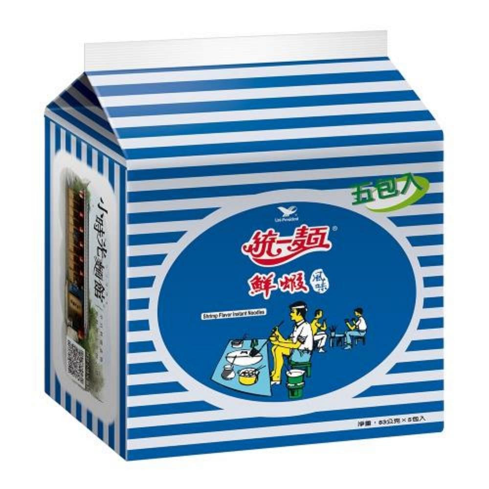 Tung-I Shrimp Flavor Instant Noodles 83g (5 packs) 1 each