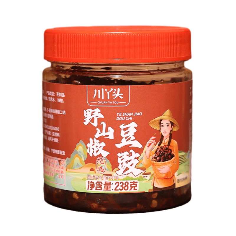 Wild Chili Fermented Black Bean Sauce 238g*1 238 g