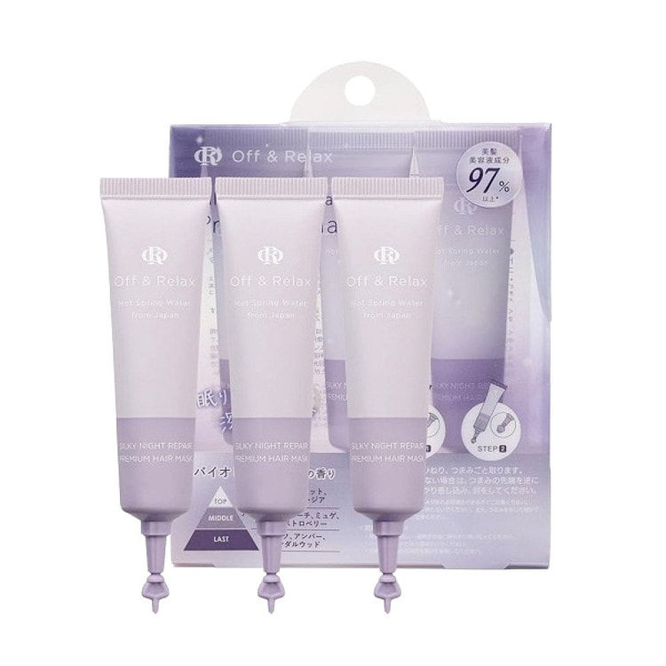 Off&Relax 夜间修复发膜 10gx3 1 份