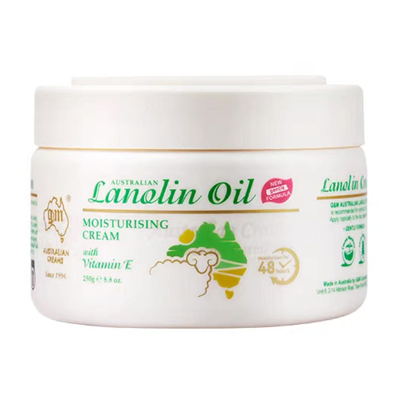 GM Sheep Oil VE Cream Moisturize Face Body 250 g