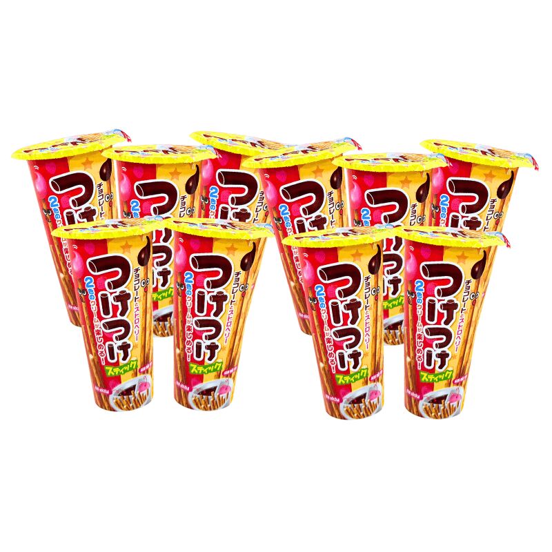 Chocolate & Strawberry Biscuit Stick (Box of 10) 35 g