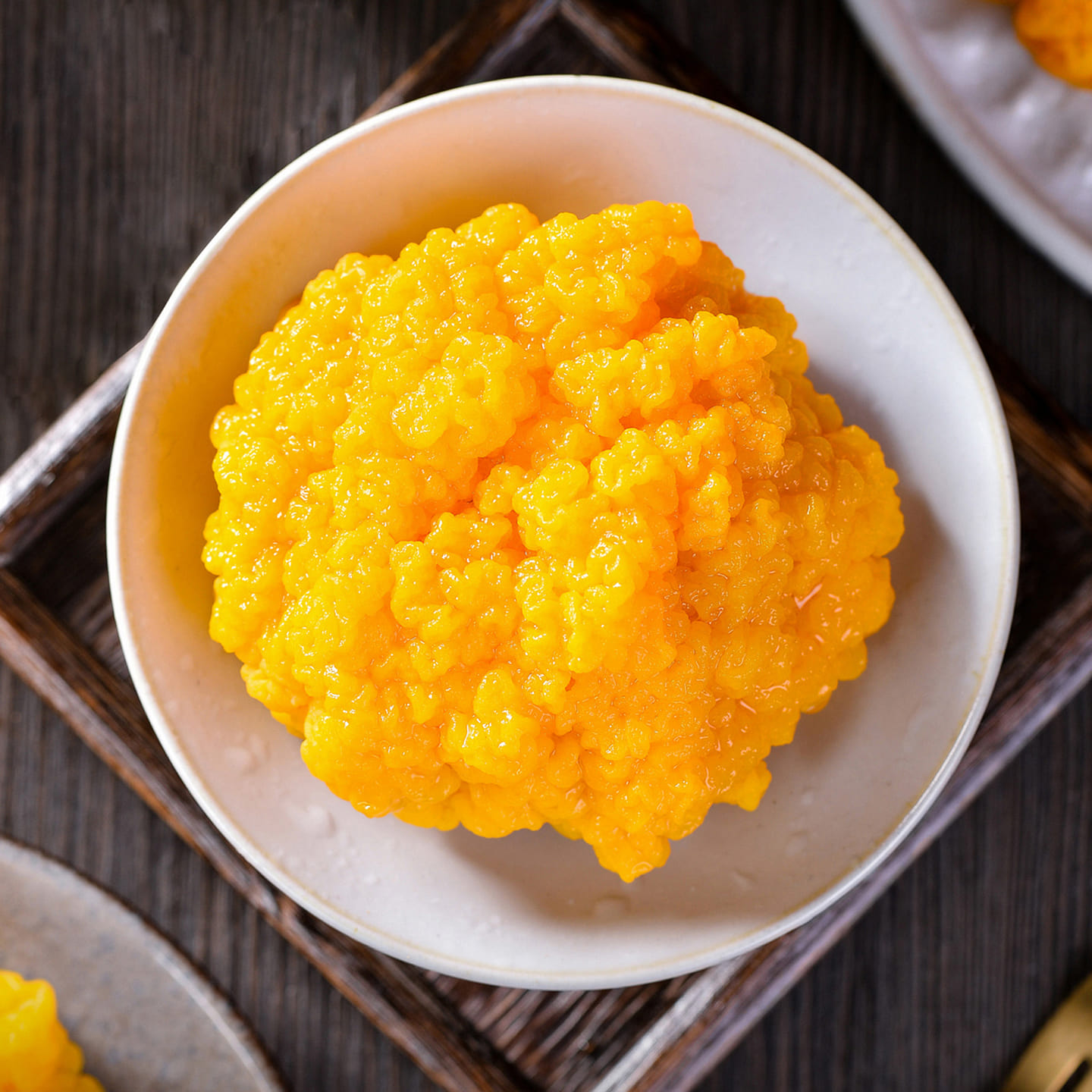 A single dried Golden Jelly Fungus delicacy 1 oz