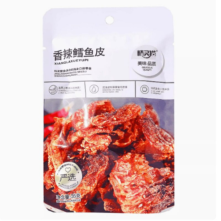 Elf Cat Spicy Cod Fish Skin 35g