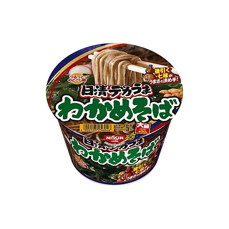 Nissin Big Uma Wakame Soba 106g