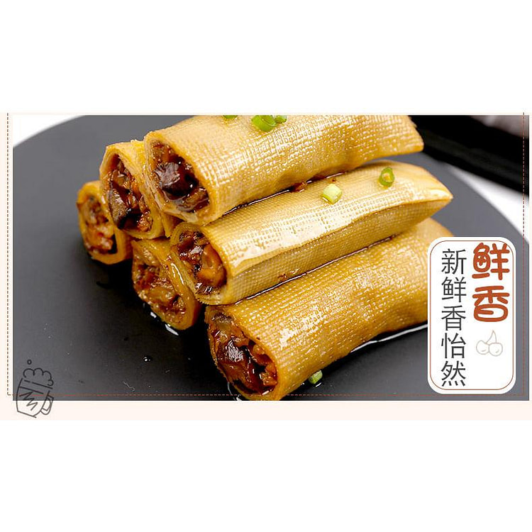 渝美滋香菇夹心豆卷200g