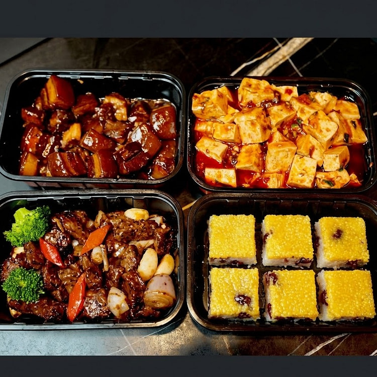 Meaty 4 dish Combo 1 each