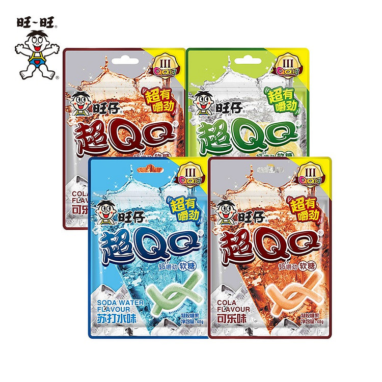 旺旺·旺仔QQ糖柠檬汽水味192g 192 克