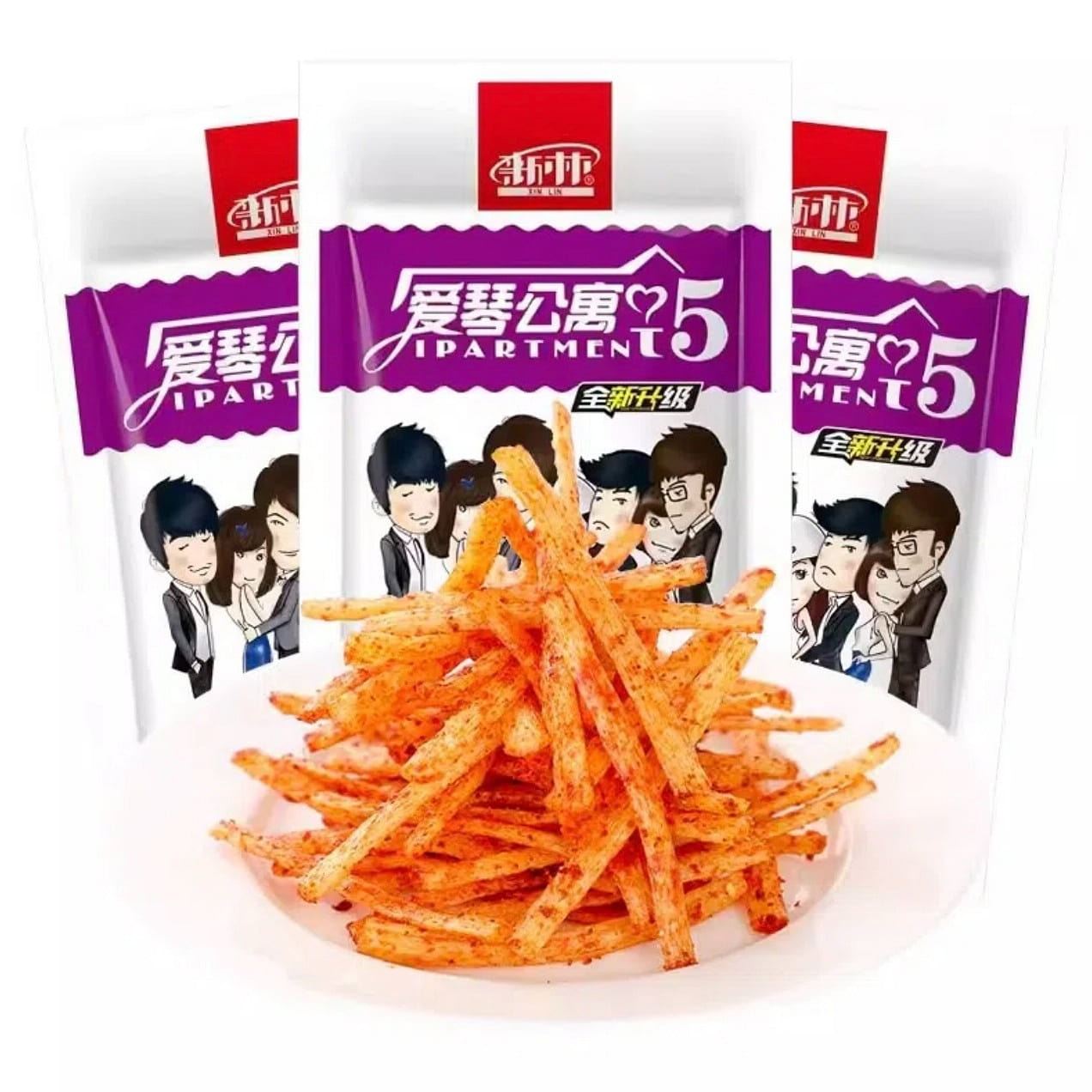 Xinlin Love Apartment 5 Spicy Snacks 19g 1 pack